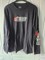 T-shirt manches longues Hollister XL, Kleding | Heren, T-shirts, Zwart, Maat 56/58 (XL), Ophalen of Verzenden, Zo goed als nieuw