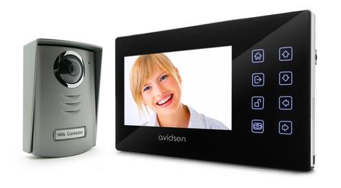 Avidsen Asgar Vision 2+ Videophone Parlophone, Huis en Inrichting, Deurbellen, Gebruikt, Bedraad, Ingebouwde camera, Terugspreekfunctie
