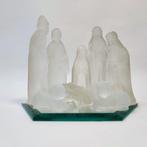 lot de 8 figurines de Noël avec dessous de verre vintage, Divers, Enlèvement ou Envoi