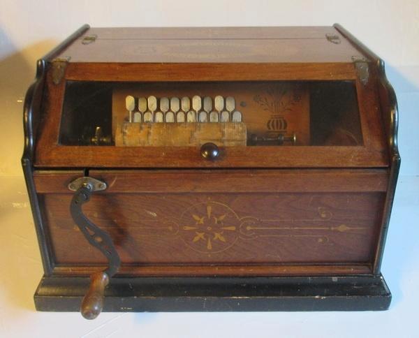 antiek draaiorgel Cabinet of Roller Organ, Antiek en Kunst, Curiosa en Brocante, Ophalen