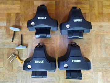 Thule Rapid System 754 + kitset 1566, Auto diversen, Dakdragers, Ophalen, Gebruikt