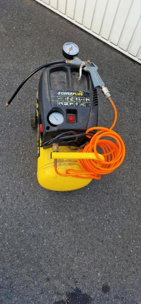 Compressor powerplus 8 bar, Doe-het-zelf en Bouw, Compressors, Ophalen