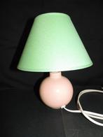 Bedlampje, NIEUW, groene lampenkap, nachtlampje of puntgelez, Rond, Nieuw, Ophalen of Verzenden, Classique