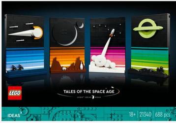 21340 LEGO Ideas Tales of the Space Age beschikbaar voor biedingen