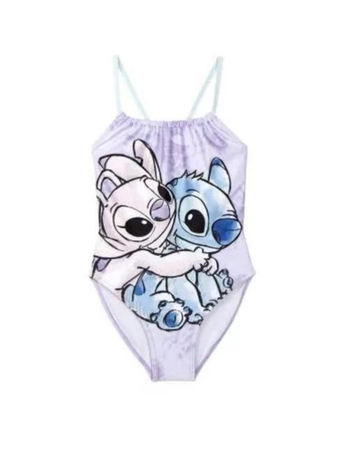 Stitch en Angel Zwempak - Maat 110 - 116 - 128 - 140 - 152, Kinderen en Baby's, Kinderkleding | Kinder-zwemkleding, Nieuw, Badpak
