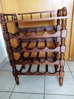 houten flessenhouder, Ophalen, Gebruikt, 50 tot 75 cm, 15 tot 25 flessen