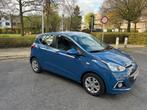Hyundai I10 1.0 benz 59000km 2015 garantie!, Auto's, Hyundai, Stof, Zwart, Blauw, 48 kW
