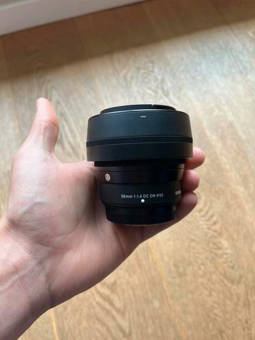 Sigma 56mm 1.4 (Fuji x Mount) beschikbaar voor biedingen