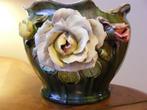 oude faience bloempot, Ophalen of Verzenden