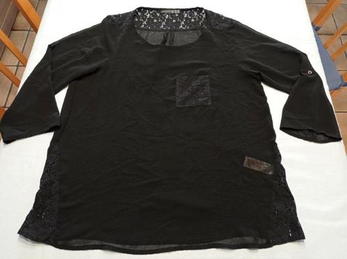 Zwarte transparante blouse van Atmosphere, Vêtements | Femmes, Blouses & Tuniques, Porté, Taille 36 (S), Noir, Enlèvement ou Envoi