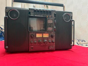 Sanyo MT4240 – Retro TV/Radio/Cassette jaren ’80 beschikbaar voor biedingen