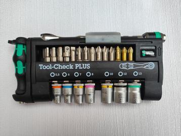 Wera Tool-Check PLUS, jeu d'embouts et de douilles, 39 pcs disponible aux enchères