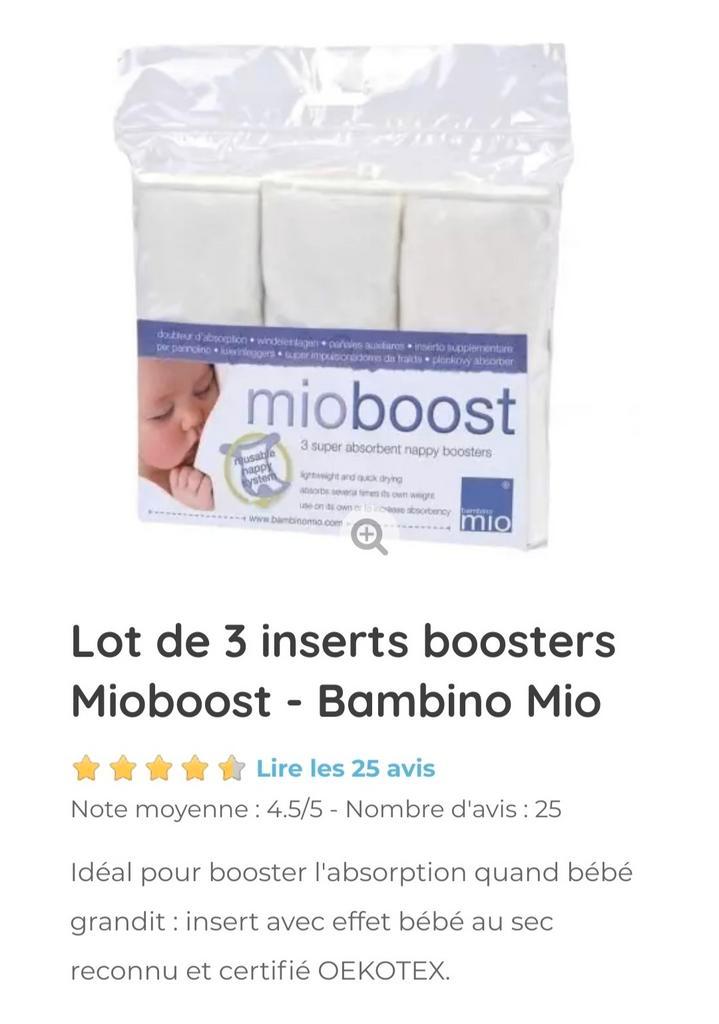 BAMBINO MIO inzetstukken wasbare luiers, Kinderen en Baby's, Badjes en Verzorging, Zo goed als nieuw, Standaard, Ophalen