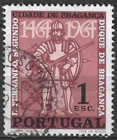 Portugal 1965 - Yvert 958 - 500 Jaar stad Braganza (ST), Timbres & Monnaies, Timbres | Europe | Autre, Affranchi, Portugal, Envoi