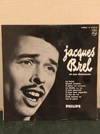 10" Jacques Brel en zijn liedjes, Cd's en Dvd's, 10 inch, Europees, Zo goed als nieuw