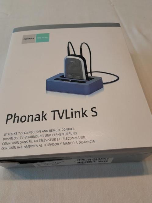 TV-link voor mensen met hoorapparaat, Audio, Tv en Foto, Hoofdtelefoons, Gebruikt, Over oor (circumaural), Overige merken, Draadloos