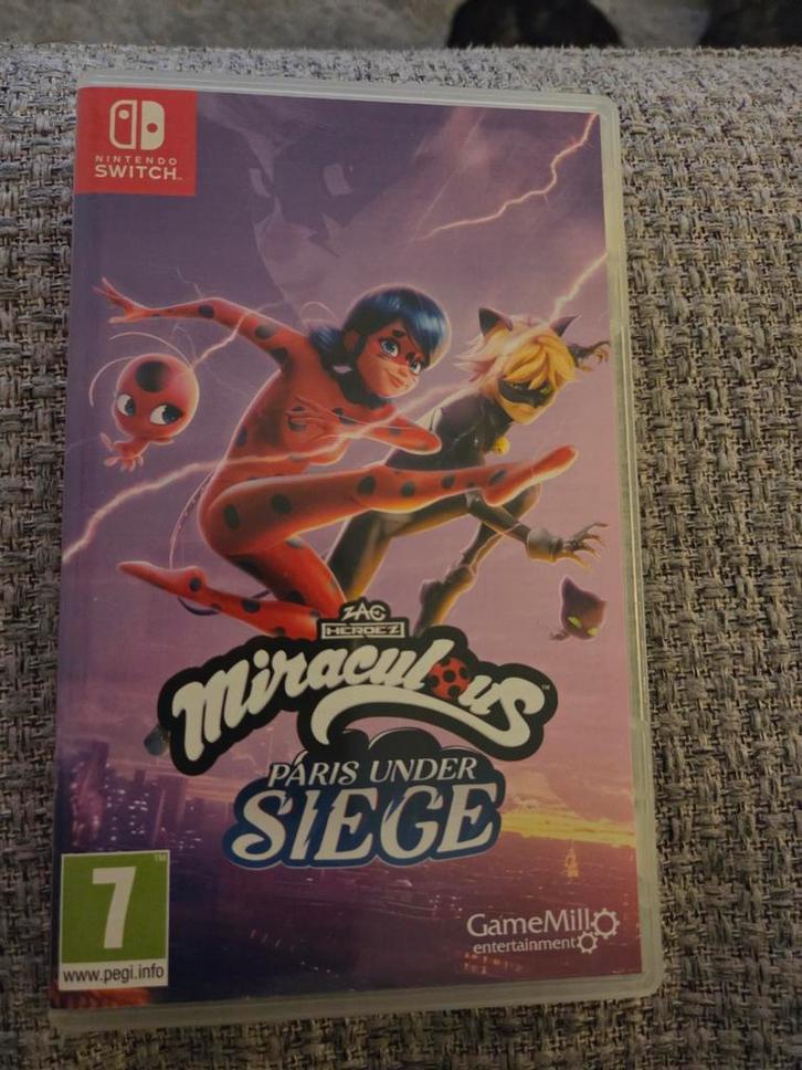 Miraculous: Paris Under Siege, Games en Spelcomputers, Games | Nintendo Switch, Overige genres, Vanaf 12 jaar, Ophalen
