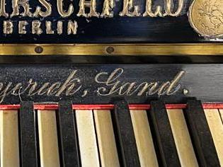 Gerestaureerde piano van Joh. Heyerick, Gand. beschikbaar voor biedingen