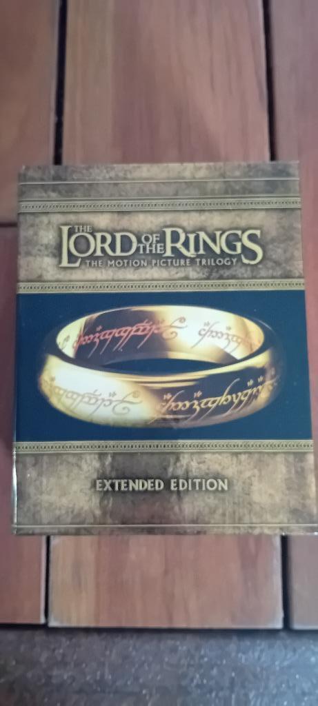 Lord Of The Rings trilogy extended edition blu ray box set, Cd's en Dvd's, Blu-ray, Zo goed als nieuw, Science Fiction en Fantasy