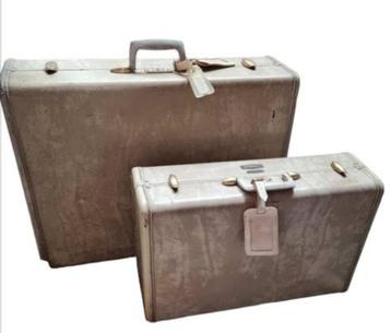 Ensemble de 2 valises Samsonite américaines vintage original