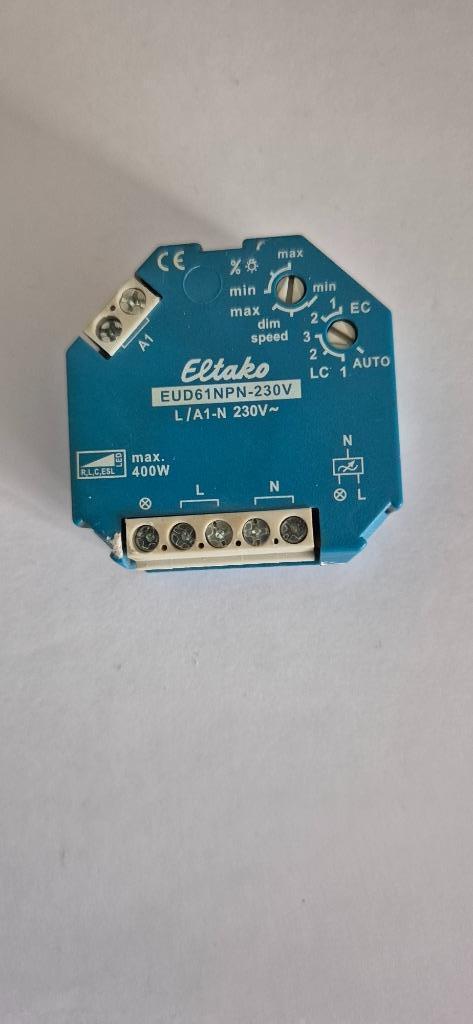 Universele dimschakelaar 230 V voor inbouw achter drukknop, Doe-het-zelf en Bouw, Elektriciteit en Kabels, Gebruikt, Schakelaar