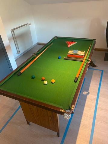 Snookertafel 180cm op 90cm, Enlèvement, Utilisé, Table de snooker