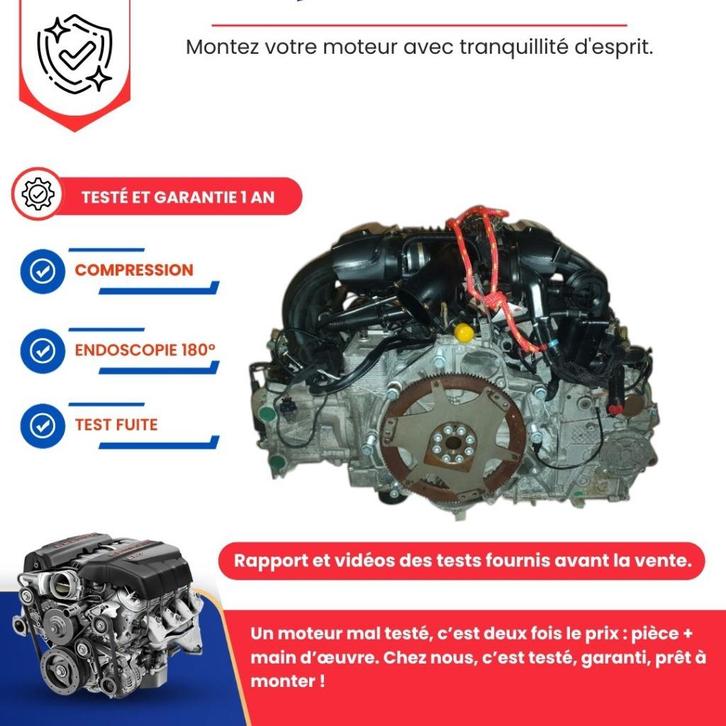 Porsche Boxster/Cayman 987 2.7 245pk M9720-motor, Auto-onderdelen, Motor en Toebehoren, Porsche, Nieuw, Ophalen of Verzenden