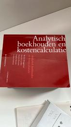 Analytisch boekhouden en kostencalculatie (vijftiende editie, Boeken, Ophalen, Zo goed als nieuw, Nederlands, Carine Patfoort; Werner Bruggeman