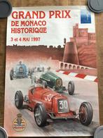 Affiche historique du Grand Prix de Monaco 1997, Collections, Comme neuf, Enlèvement ou Envoi