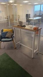 Hoge wandtafel, Huis en Inrichting, Tafels | Sidetables, Ophalen, 50 tot 100 cm, Zo goed als nieuw, 25 tot 50 cm