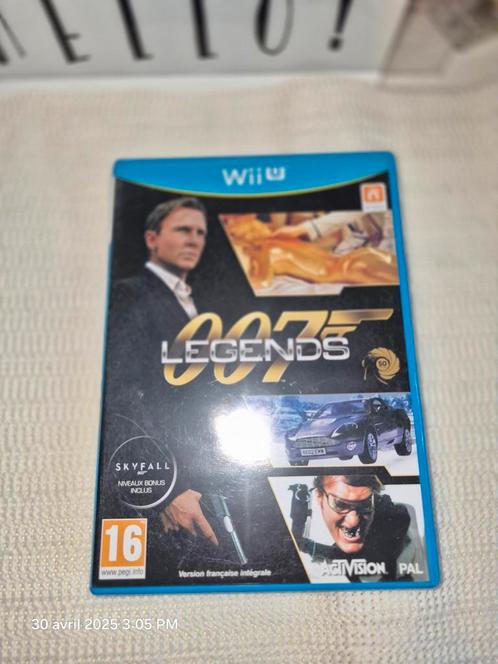 Skyfall 007 Legends Wii U, Games en Spelcomputers, Games | Nintendo Wii U, Gebruikt, Ophalen of Verzenden
