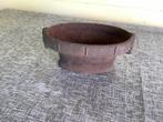 BLOEMPOT IJZER 40 OP 17 CM HEEL OUD, Tuin en Terras, Bloempotten, Ophalen