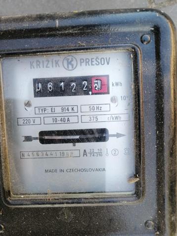 Kwh meter  beschikbaar voor biedingen