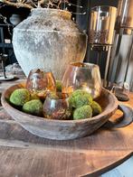 Houten schaal met handvat, Kunststof, Schaal, Onbekend, Ophalen of Verzenden