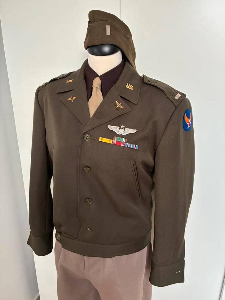 USAAF ETO-jacket voor 1st Lt. , Senior Observer, Verzamelen, Militaria | Tweede Wereldoorlog, Luchtmacht, Kleding of Schoenen