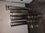 Dubbelwandige Inox buizen, Ophalen, Gebruikt