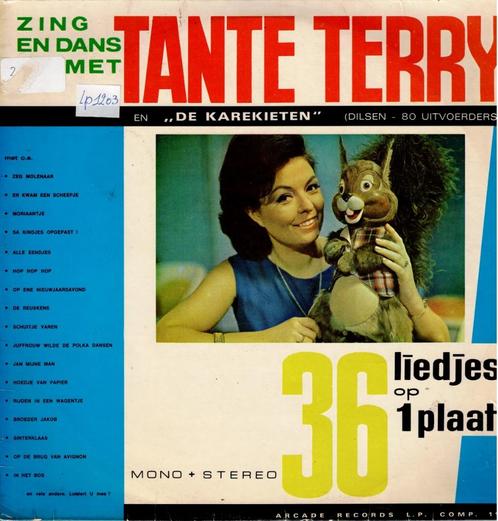 lp   /   Tante Terry, De Karekieten* o.l.v. Kamiel Vermeulen, CD & DVD, Vinyles | Autres Vinyles, Autres formats, Enlèvement ou Envoi