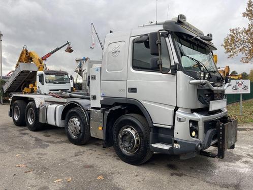 Volvo FMX 500 8x4 RETARDER - HAAKSYSTEEM / HOOKSYSTEM / ROLL, Auto's, Vrachtwagens, Bedrijf, Te koop, ABS, Elektrische buitenspiegels