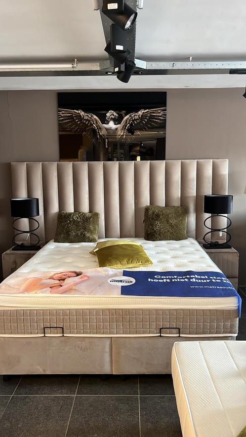 Boxsprings zetels matrassen, Huis en Inrichting, Slaapkamer | Complete slaapkamers, Nieuw, Tweepersoons, Ophalen of Verzenden