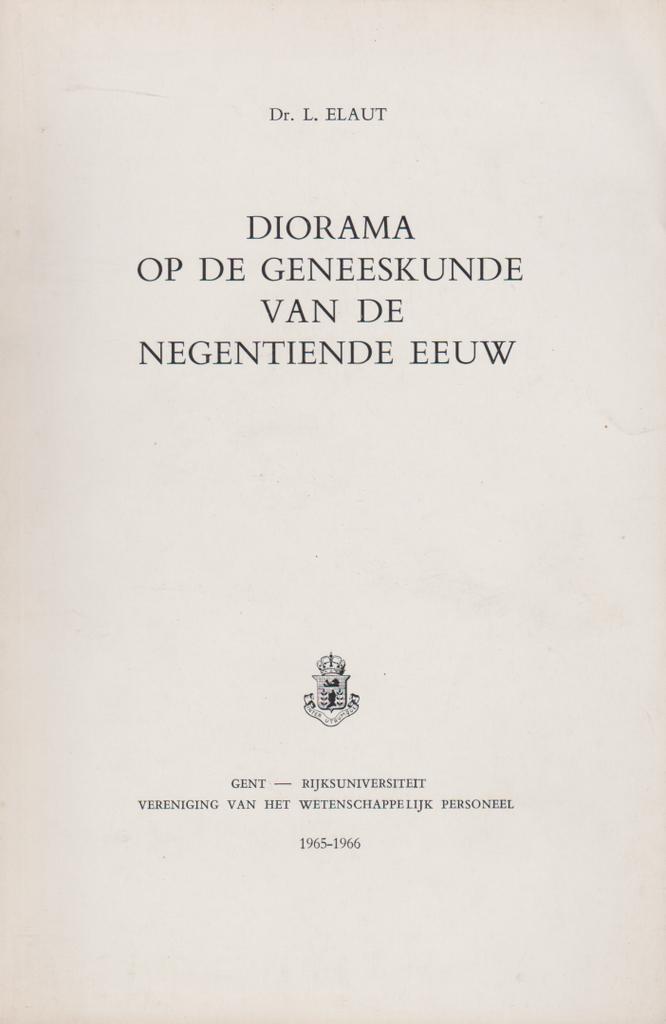 Diorama op de geneeskunde van de negentiende eeuw, Boeken, Geschiedenis | Stad en Regio, Gelezen, Ophalen of Verzenden