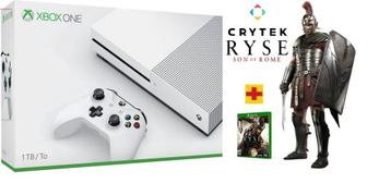 Xbox One S White Edtion 1TB + Ryse Son of Rome + 21Games beschikbaar voor biedingen