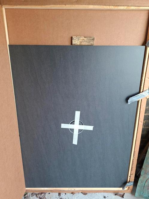 Receveur douche céramique noir balmani 120x90x2.2 Neuf, Doe-het-zelf en Bouw, Sanitair, Nieuw, Douche, Ophalen of Verzenden