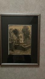 Alfred Van Neste (lithographie) CLEARING, Enlèvement