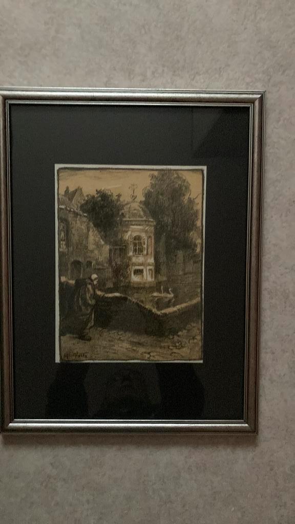 Alfred Van Neste (lithographie)OPRUIMING, Antiek en Kunst, Kunst | Schilderijen | Klassiek, Ophalen