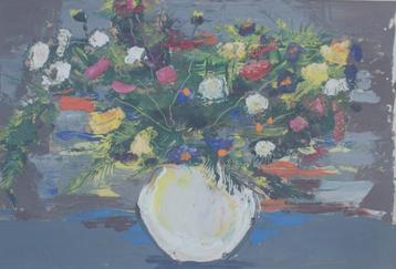 Jack Godderis (1916-1971): Bloemenstilleven (58 x 48 cm) beschikbaar voor biedingen