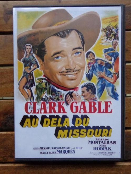 )))  Au-delà du Missouri  //  Clark Gable  (((, Cd's en Dvd's, Dvd's | Avontuur, Zo goed als nieuw, Alle leeftijden, Ophalen of Verzenden