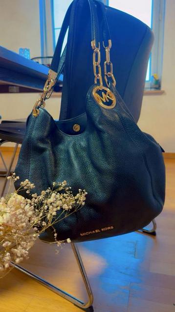 Michael Kors Fulton Crossbody - zwart leer - nieuw beschikbaar voor biedingen