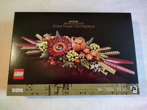 Lego Botanicals 10314 – Bloemstuk met gedroogde bloemen, Kinderen en Baby's, Speelgoed | Duplo en Lego, Nieuw, Lego, Complete set