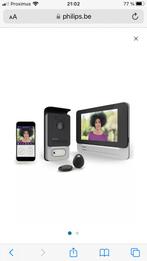 Vidéo parlephone Philips tactile, Maison & Meubles, Sonnettes, Comme neuf, Compatible avec les smartphones, Sans fil