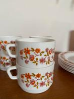 Retro vintage servies arcopal, Ophalen, Zo goed als nieuw